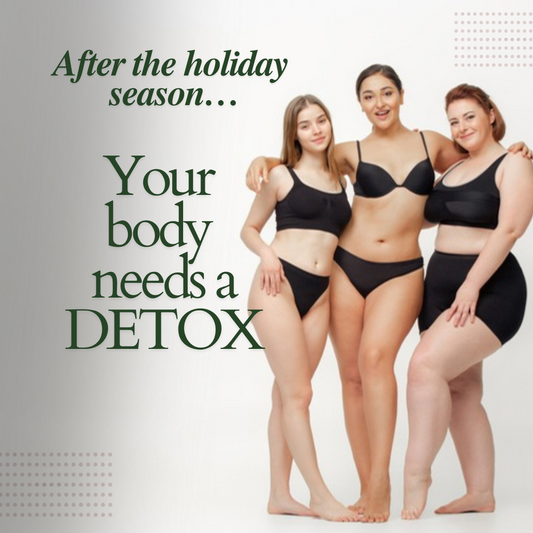 After the holiday season, your body needs a DETOX