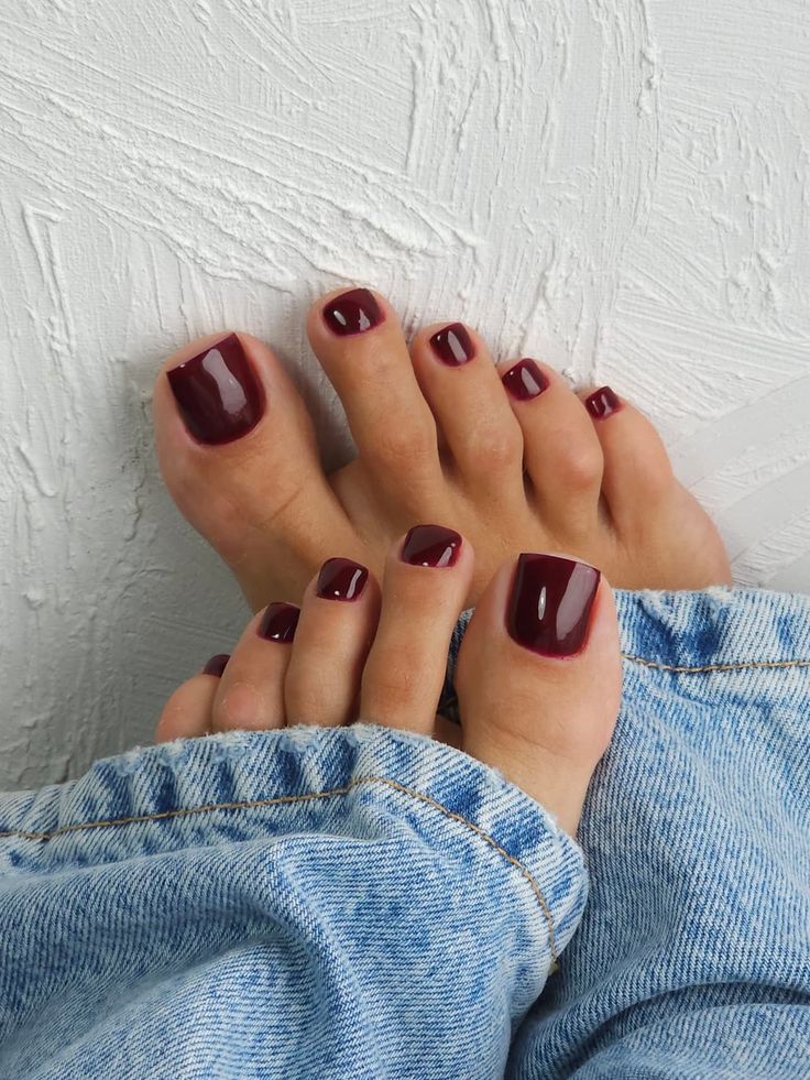 Gelish on Toes